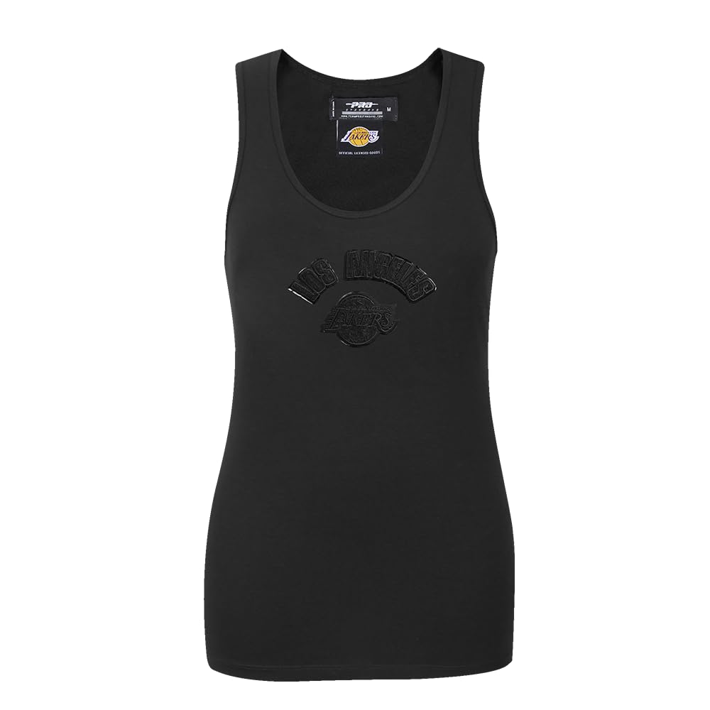 Pro Standard NBA Womens Womens NBA Classic Triple Black Cotton Tank Top