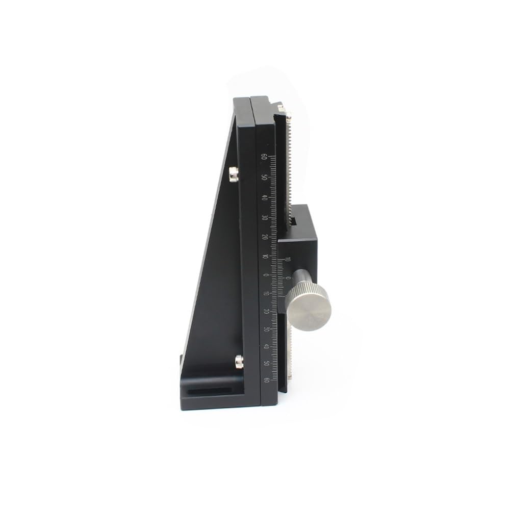 Plataforma deslizante de eje Z LWZ40 de 40 mm con corte de cola de milano de largo alcance Plataforma de desplazamiento manual de cola de milano LWZ40 Módulo(100mm)