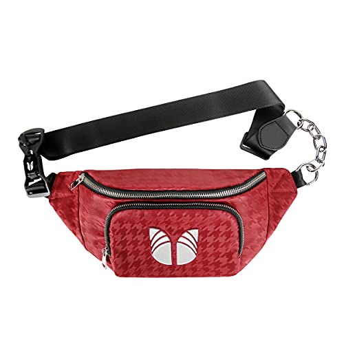 YIPINU Fanny Pack for Men Women - Waist Bag Pack - Lightweight Belt Bag (RED)