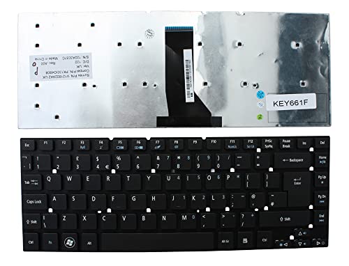 Clavier Acer Aspire Timeline 3830T de remplacement noir disposition Royaume-Uni