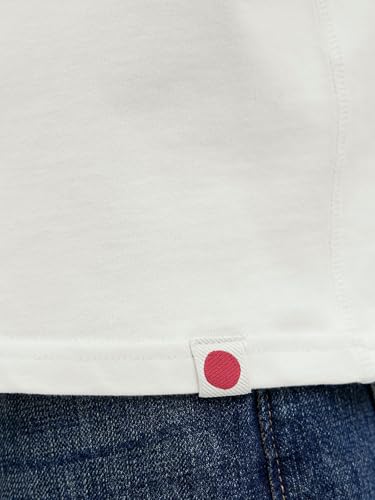 R.d.d. royal denim division Rddmalthe Tee S/S Crew Neck, Cloud Dancer, L