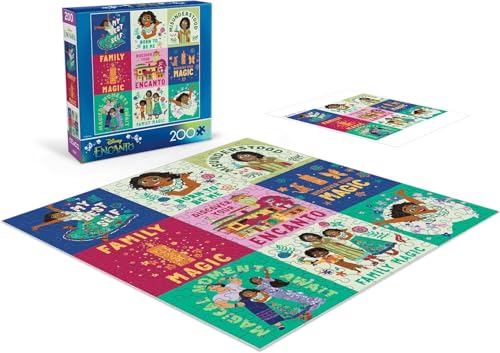 Ceaco - Disney - Encanto Flat Flower Collage - 200 Piece Jigsaw Puzzle - image 4