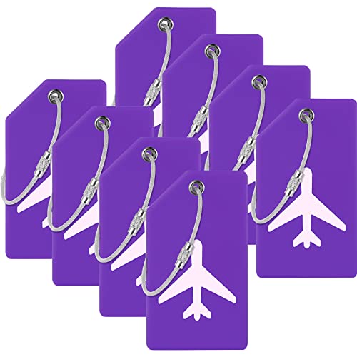 Étiquettes de bagage en silicone pour vos vacances en famille et voyages
