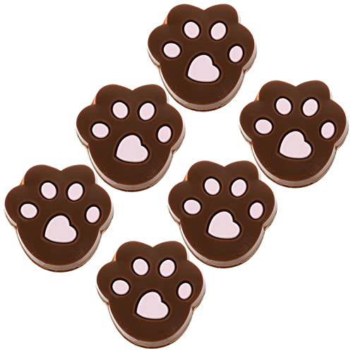 Abaodam Easy to Use Tennis Dampener 6 Pack Tennis Racket Vibration Absorbers for Less Shock Rubber