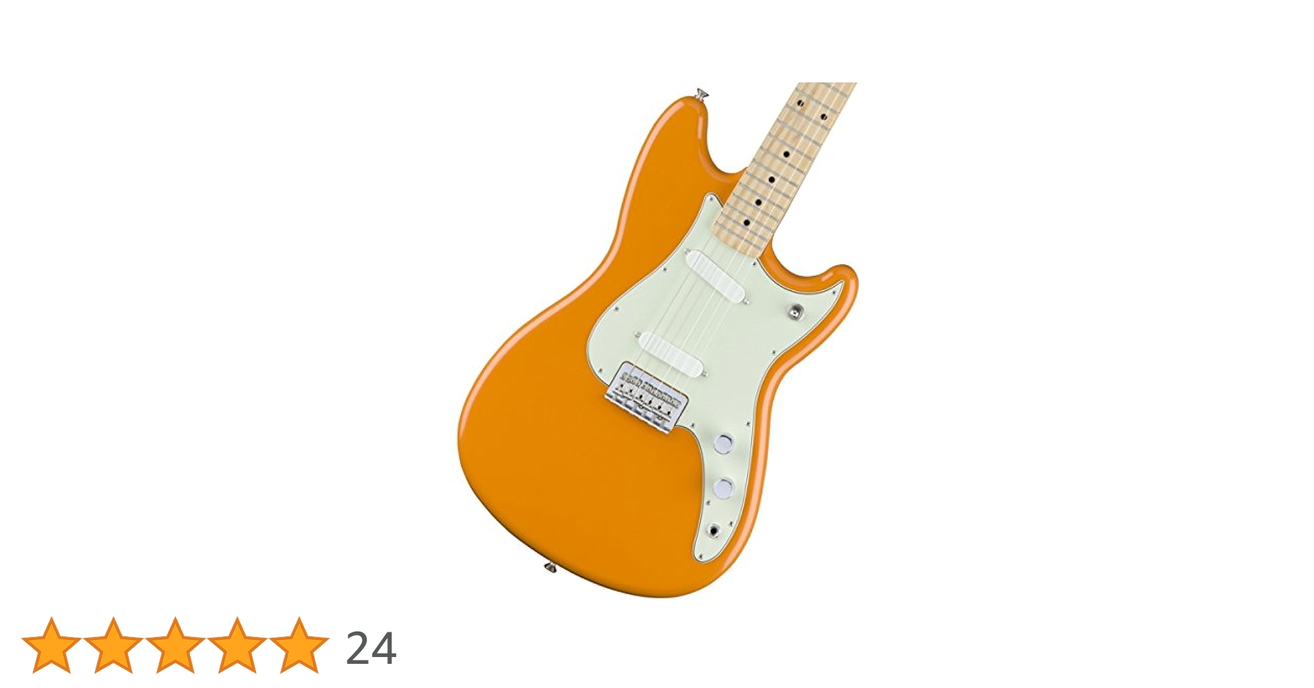 Amazon | Fender エレキギター Duo-Sonic, Maple Fingerboard