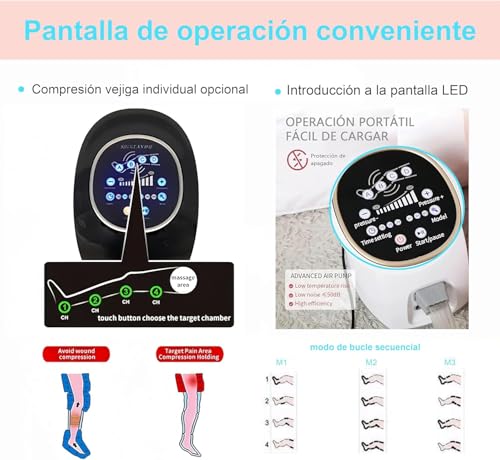 Masajeador para piernas (rosa) miniatura 5