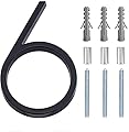 6" Modern House Numbers Floating Stainless Steel Address House Number Anti-Rust House Numbers with Nail Kits for Door Yard…