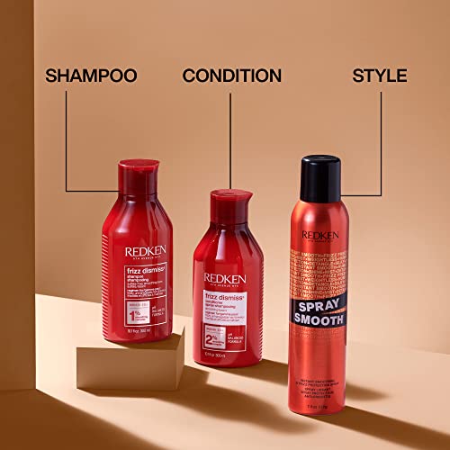 Redken Spray Smooth Anti Frizz Hair Spray | Frizz Control And Heat Protection | Instant Smoother | With Citric Acid | Paraben, Sulfate & Silicone-Free thumb #5