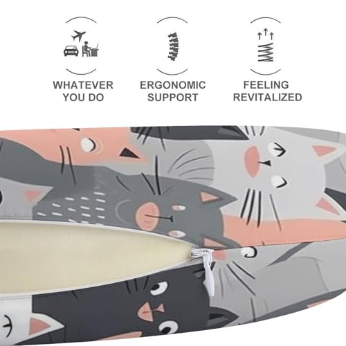 Almohada Cervical Espuma Viscoelástica Tamaño Único miniatura 5