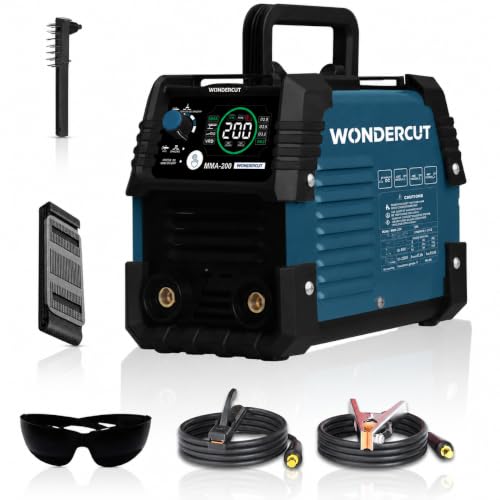 Image of WONDERCUT 200A ARC Inverter Welding Machine WC-MMA200-B (IGBT) | VRD Anti-Shock Safety System | ARC Force Control | Advanced Touch Panel with Hot Start, Anti-Stick Functions