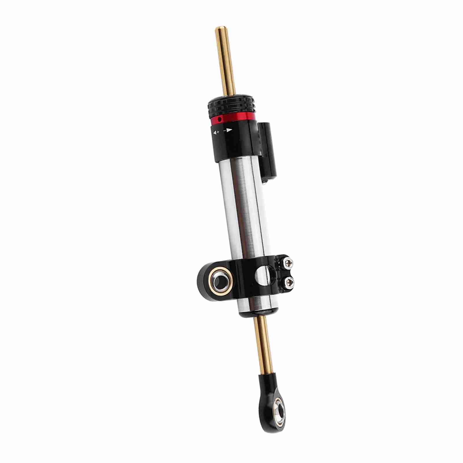 VOBOR Aluminiowy Transmisja Układu Kierowniczego Stabilizator Motocyklowy CNC Wrażliwy na prędkość System Tłumienia Uniwersalne Dopasowanie do MT10 MT07 MT09 z anodowaną rdzeniową (Krótki)