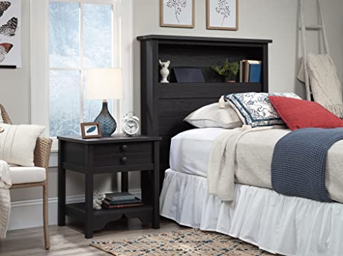 Sauder Dawson Trail Twin Headboard, Raven Oak Finish #TOP6