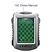 Lyght Handheld Electronic Chess Game, 20 Levels, 100 Built-in Chess Records, Built-in Connect Four and Checker Game,