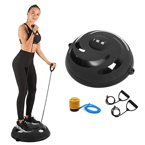Bosu: come usarlo, benefici, esercizi e programma di allenamento per tonificare la muscolatura profonda 13 ISE Balance Trainer Ø 58 cm Palla Fitness...