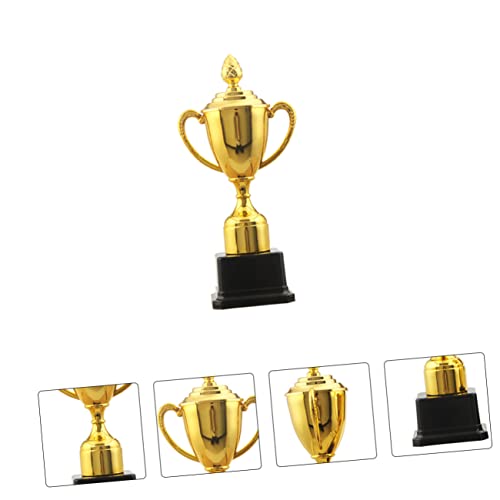 Sosoport 2 Peças De Troféu De De Plástico Decoração De Mesa Troféus De Futebol Decoração De Casa Dec