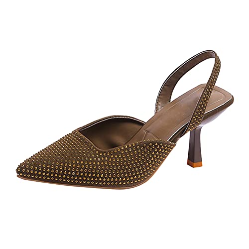 Strass talons hauts sandales pour illuminer vos soirées