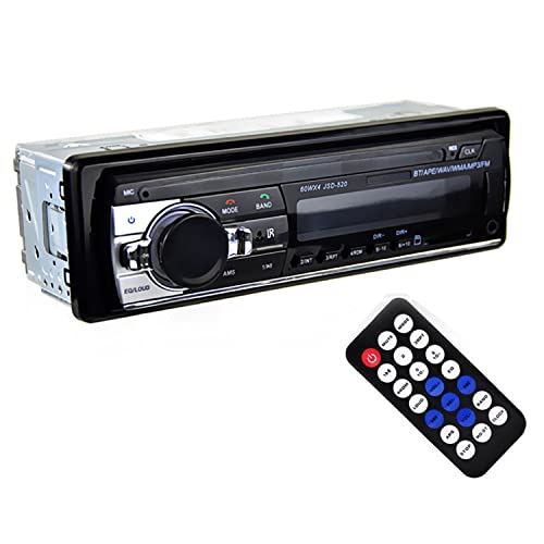 Supporto USB / TF e scheda AUX: l'autoradio è possibile collegare i tuoi dispositivi esterni all'autoradio grazie all'ingresso USB o AUX, la porta della scheda TF. Formati audio per supportare MP3, WMA, WAV, MPE. Questo ricevitore radio può riprodurre la musica memorizzata sulla scheda TF, la capacità massima di 32 GB (nessun lettore CD)