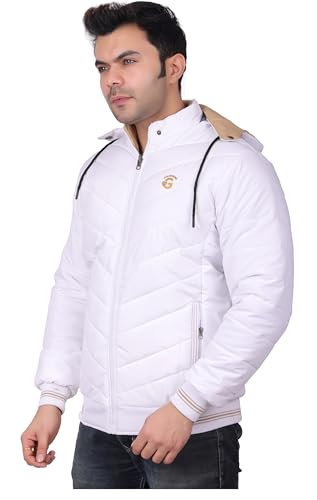 Image of Quark Export Quality Reversible Puffer Jacket in GLD Material best for Winterwear /Hiking /Biking /Camping /Mountaineering /Racing /Climbing /Tracking(Control Temperature up to 3 Degree Celsius.)(3C)