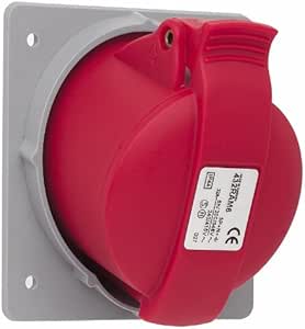 32A Commando Socket Outlet | 230v 32A 3 Pin MK Commando Interlocked ...
