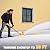 10-Inch Cordless Snow Shovel for Dewalt 20V Battery (No Battery), Portable Electric Snow Blower with 10" Width, 6" Depth, 20FT Throw Distance, -45° to 45° Throwing Angle Snow Shovel for Patio Driveway