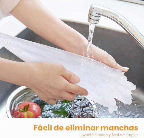 Mosquitera para alimentos plegable de diseño desplegable con 8 piezas para comida 7