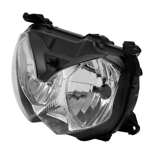 Phare avant moto XTZ250 Tenere pour réparer un éclairage faible ou jauni