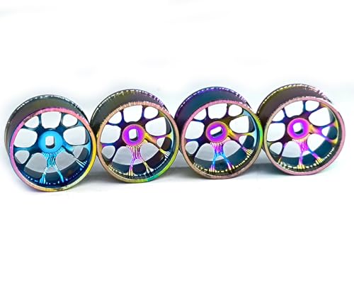 RcThjia Koła samochodowe RC i opony driftowe do 1/28 WLtoys K969 K989 P929 284131, Drift-Rallye, Kyosho Mini-Z, Mini-Q/D