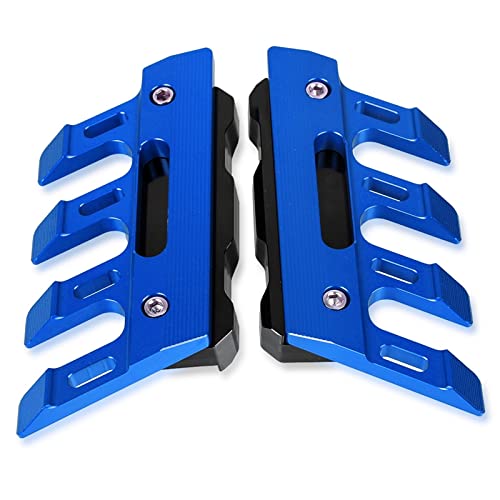 Garde-Boue Moto universels bleu pour Yamaha YZF-R1 R3 R6 R25 avec protection latérale