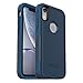 OtterBox Commuter Series Case for iPhone XR - Retail Packaging - Bespoke Way (Blazer Blue/Stormy SEAS Blue)