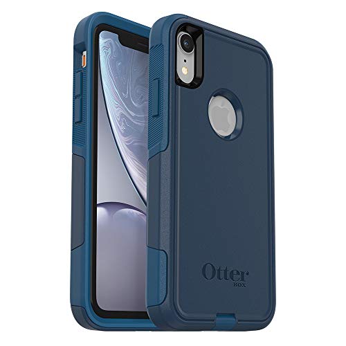 OtterBox COMMUTER SERIES Case for iPhone XR - Frustration Free Packaging - BESPOKE WAY (BLAZER BLUE/STORMY SEAS BLUE) by OtterBox - Used condition - US$15.26