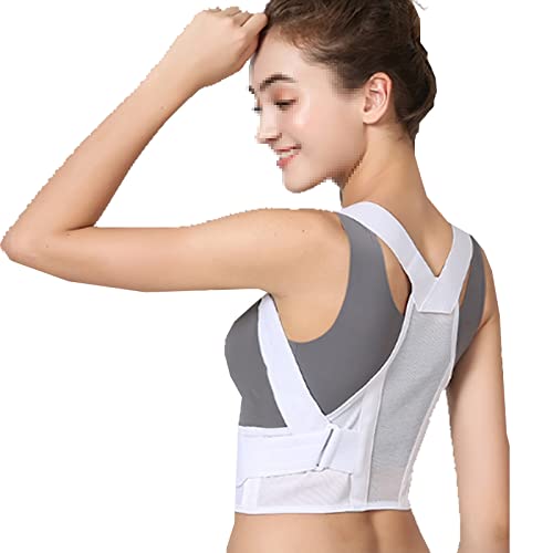 Correction arrière et ceinture de soutien lombaire réglable pour adulte en taille M blanc