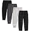 Black/Shadow Grey/Heather Grey/Stripe