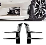 LHLUCKY Front Bumper Lip, for Toyota Auris 2009-2012 Front Bumper Lip Diffuser Car Body Kit Front Spoiler Decoration Exterior Accessories