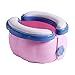 XIEZI Toilettes De Camping Toilettes Portables pour Enfants Siège De Toilette Pliable avec Coussin en PU Et 20 Sacs en Plastique, Facile À Nettoyer, Convient Aux Enfants De 0 À 8 Ans, Réutil