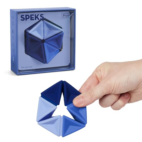 Speks Pivot Silicone Sensory Tool, Silent Stress Relief Tool, Desk Toy by Speks - Used condition - US$9.18