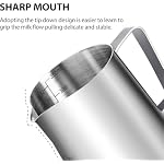 AMZCHEF Milk Frother Cup, Stainless Frothing Pitcher - Image 5
