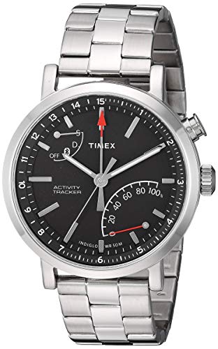 Timex TW2P99000 Metropolitan Plus Activity Tracker Stainless Steel Mens Smart Watch