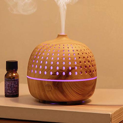 EXCEART Difusor de Óleos Essenciais 180Ml Aromaterapia Difusor de Aroma Umidificador de Ar Purificad