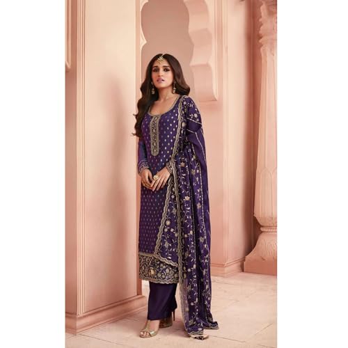 Image of Indian Designer Shalwar Kameez Suits Ready to Wear Pakistani Palazzo Dresses