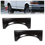ECOTRIC Rear Bed Wheel Arch Repair Panel Compatible with 1987-1998 Ford F-150 F-250 F-350 Bronco, Upper Wheel Quarter Patch Panel Replacement Driver & Passenger Side