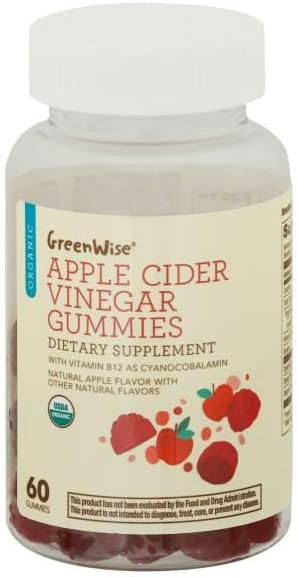 Green-Wise Organic Apple Cider Vinegar Gummies - 60 Gummies