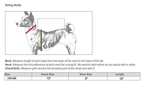 Disfraz de Sirena Iridiscente para Perro XS miniatura 2