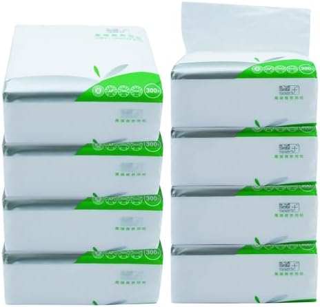 8 Packs Pocket Facial Tissues, Disposable Tissue Napkins, Travel Size Tissue Packs, 3-Ply, 300 Sheets per pack image 4
