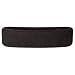 Suddora Head Sweatbands - Athletic Cotton Terry Cloth Headbands for Sports (Black)