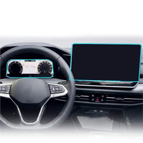 Verre trempé pour Golf 8.5 MK8 radio GPS tableau bord instrument 2025