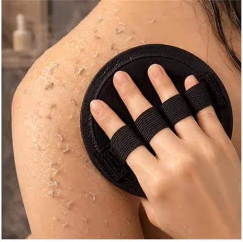 Aveyard Body Exfoliator, No Pain Exfoliating Bath Scrubber Glove, Soft Rubber Shower Scrubber, Gentle Exfoliating Bath Brush for All Skin Types, Exfoliating Bath Scrubber Glove (2pcs) - 4
