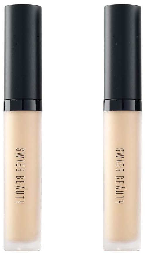 Swiss Beauty Liquid Light Weight Semi-Matte Concealer With Full C...