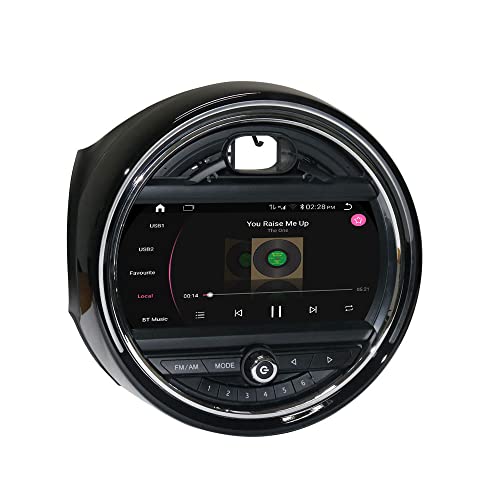 ABUWU Rádio estéreo de carro para BMW Mini Coopers Cooper F54 2017, 9 polegadas 8 núcleos Android 12