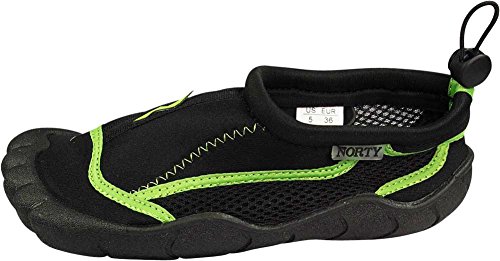 Image of NORTY Water Shoes for Boys and Girls - Swim Socks for Beach, Boat, and Pool - Skeletoe Barefoot Design - Cruise Ship Essentials for Kids - Hiking and Camping Footwear