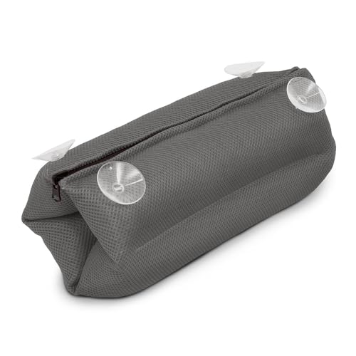 Yogibo Bath Zipparoll バスジッパロール ダークグレー バスクッション 枕 バスピロー 半身浴